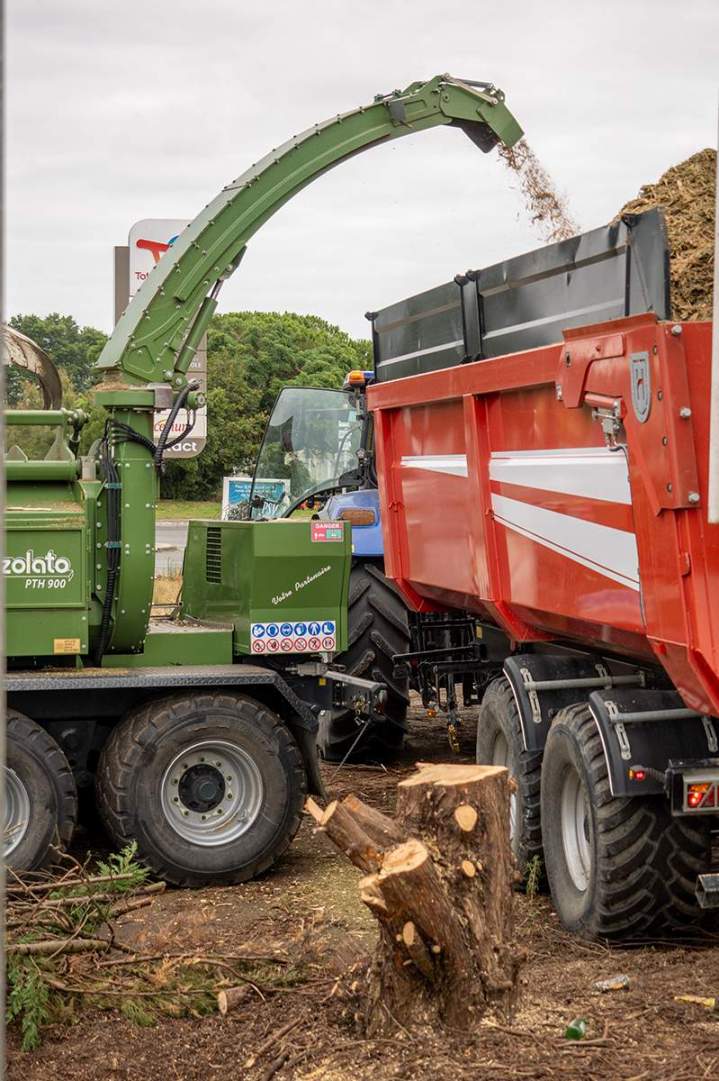 Bois recyclés granulés Médoc