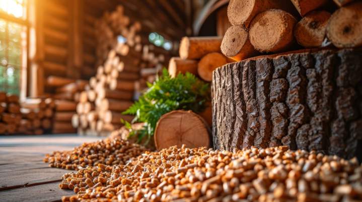Bois recyclés granulés Médoc