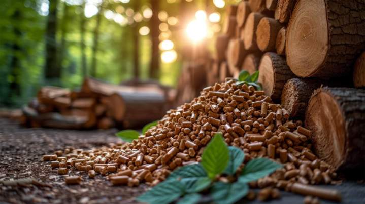 Bois recyclés granulés Médoc